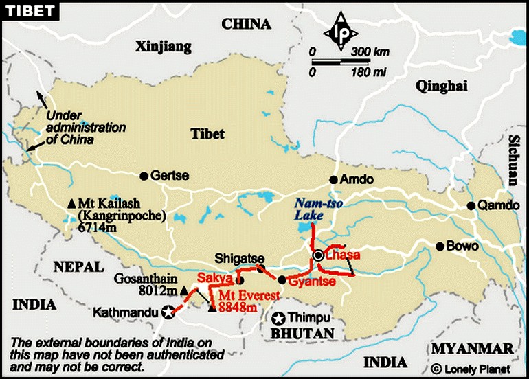 Wyprawa Tybet - Nepal: Lhasa, Yamdrok Tso, Gyantse, Shigatse, Tingri, Zhangmu, Kathamandu Wyprawa Tybet - Nepal: Lhasa, Yamdrok Tso, Gyantse, Shigatse, Tingri, Zhangmu, Kathamandu